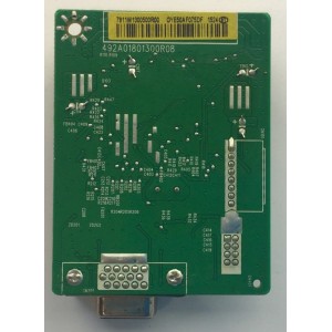 MAIN PARA MONITOR HP / NUMERO DE PARTE 7911W1300500R00 / 492A01801300R08 / OIE50AF075DF / PANEL M195FGE-L23 / MODELO HSTND HP V201  -3921-F